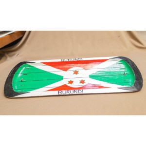 wooden burundi map tray
