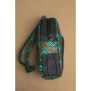 African print backpack
